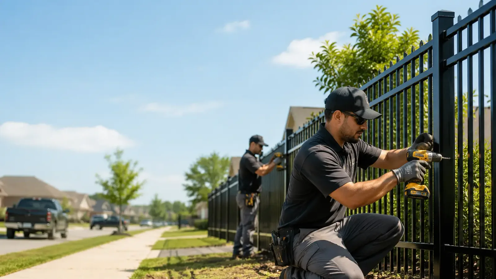 Metal Fence Installation in Rensselaer, IN